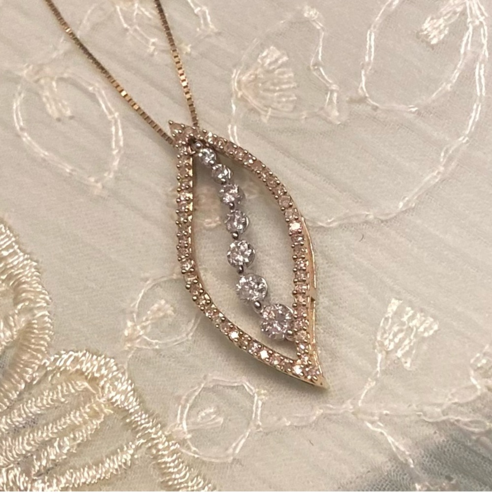 14K Gold & Diamond Necklace